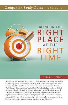 Book cover for Being in the Right Place at the Right Time Study Guide