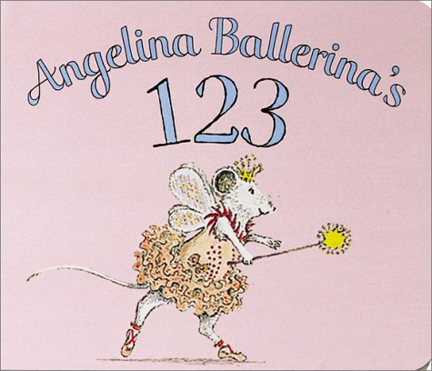 Book cover for Angelina Ballerina's 123
