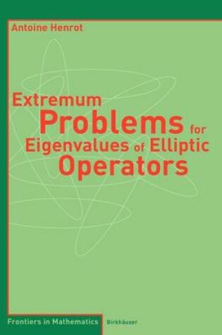 Cover of Extremum Problems for Eigenvalues of Elliptic Operators