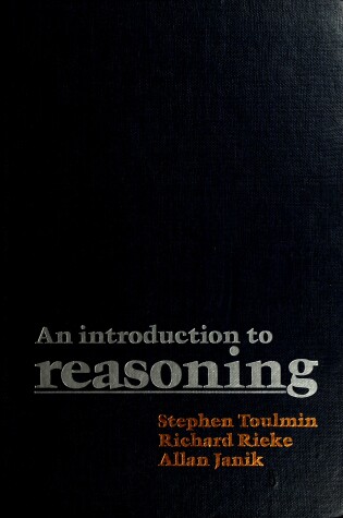 Cover of Introduction to Reasoning