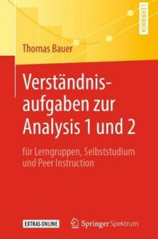 Cover of Verstandnisaufgaben Zur Analysis 1 Und 2