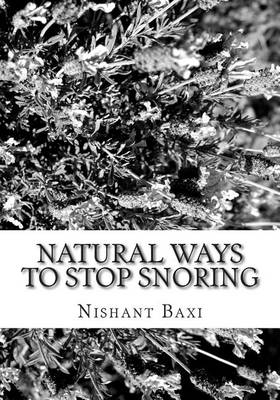 Book cover for Natural Ways to Stop Snoring