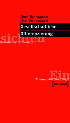 Book cover for Gesellschaftliche Differenzierung