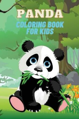 Cover of Panda Coloring Book for Kids