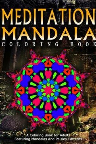 Cover of MEDITATION MANDALA COLORING BOOK - Vol.14