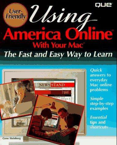 Book cover for Using America Online with Your Mac
