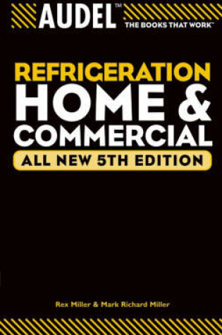 Cover of Audel Refrigeration Home and Commercial