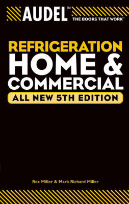 Book cover for Audel Refrigeration Home and Commercial