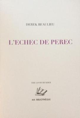 Book cover for L'Echec De Perec