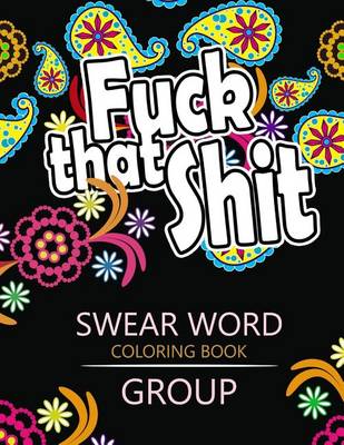 Book cover for Swear Word coloring Book Group