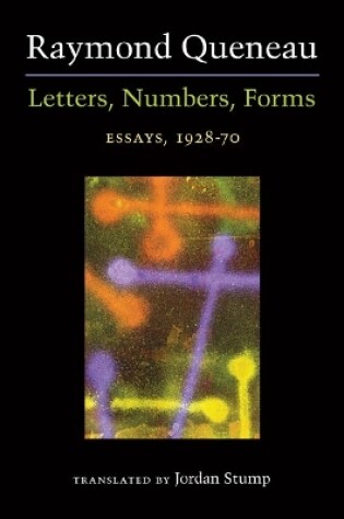 Cover of Letters, Numbers, Forms