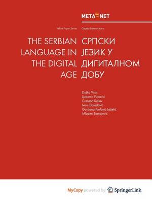 Book cover for The Serbian Language in the Digital Age