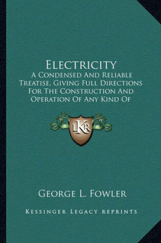 Cover of Electricity Electricity