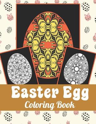 Book cover for Easter Egg Coloring Book