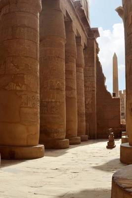 Book cover for Karnak Columns in Luxor Egypt