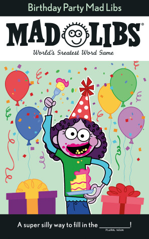 Book cover for Birthday Party Mad Libs