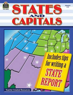 Cover of States and Capitals, Grades 4-5