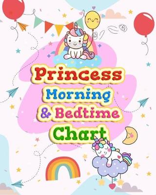 Book cover for Princess Morning & Bedtime Chart