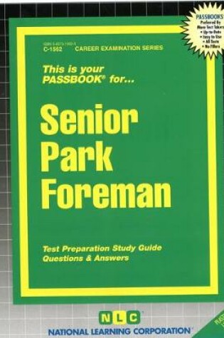 Cover of Senior Park Foreman