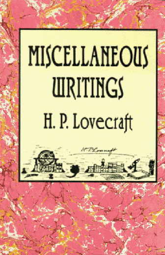 Book cover for Miscellaneous Writings