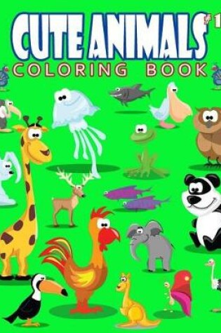 Cover of Cute Animals Coloring Book Vol.12