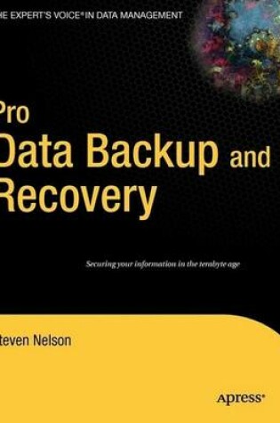 Cover of Pro Data Backup and Recovery