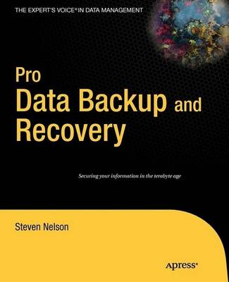 Book cover for Pro Data Backup and Recovery