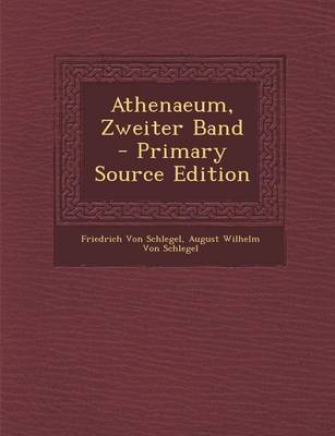 Book cover for Athenaeum, Zweiter Band