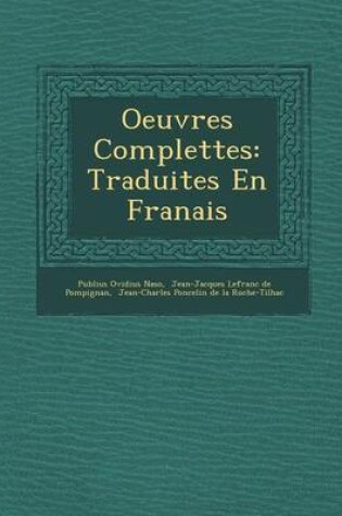 Cover of Oeuvres Complettes