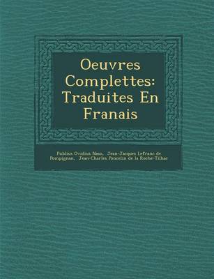 Book cover for Oeuvres Complettes