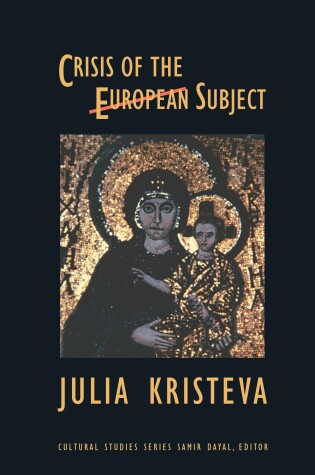 Cover of Crisis of the European Subject