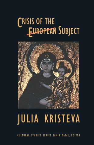 Cover of Crisis of the European Subject