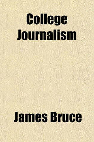 Cover of College Journalism