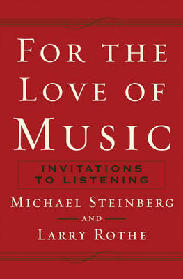 Book cover for For the Love of Music