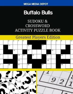 Book cover for Buffalo Bulls Sudoku and Crossword Activity Puzzle Book