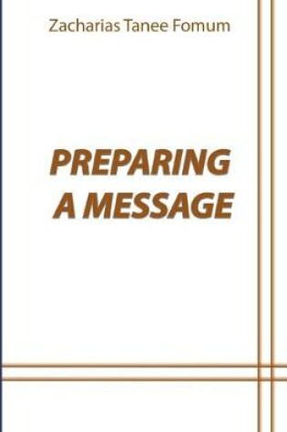 Cover of Preparing a Message