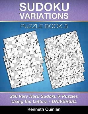 Book cover for Sudoku Variations Puzzle Book 3