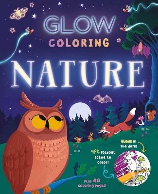 Book cover for Glow Coloring: Nature