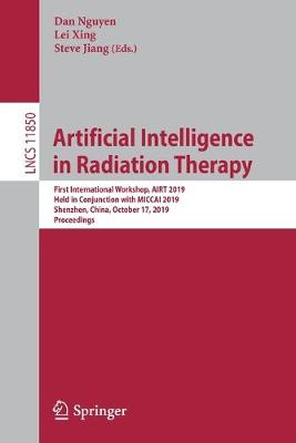 Cover of Artificial Intelligence in Radiation Therapy