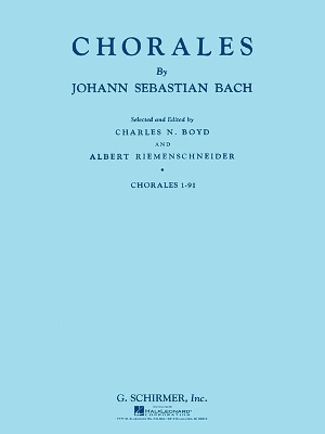 Book cover for Chorales 1-91, Open Score