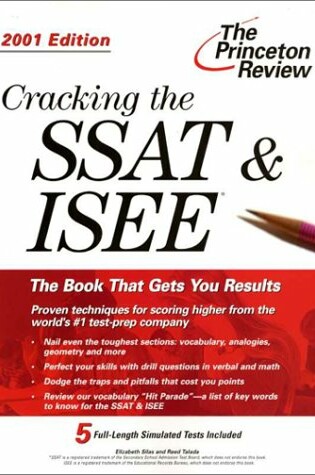 Cover of Cracking the SSAT/ISEE