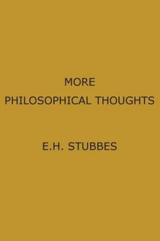 Cover of More Philosophical Thoughts