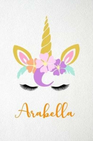 Cover of Arabella A5 Lined Notebook 110 Pages