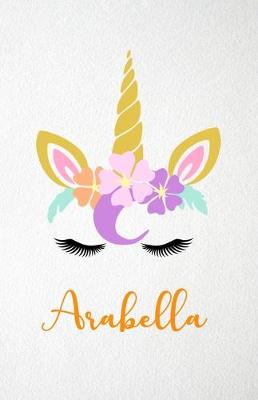 Book cover for Arabella A5 Lined Notebook 110 Pages