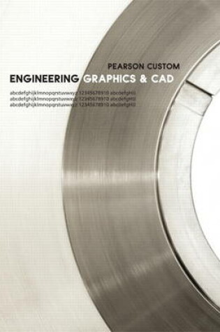 Cover of Pearson Custom Engineering Graphics and CAD