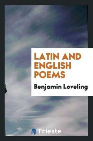 Cover of Latin and English Poems