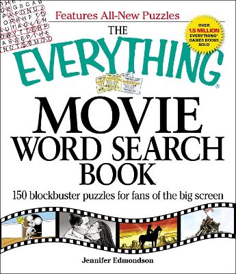 Book cover for The Everything Movie Word Search Book