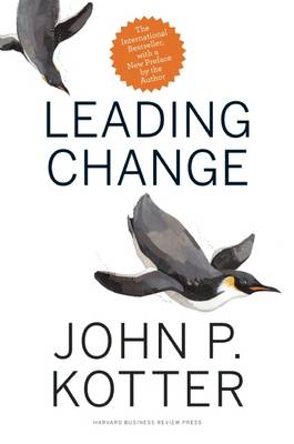 Book cover for Leading Change, with a New Preface by the Author