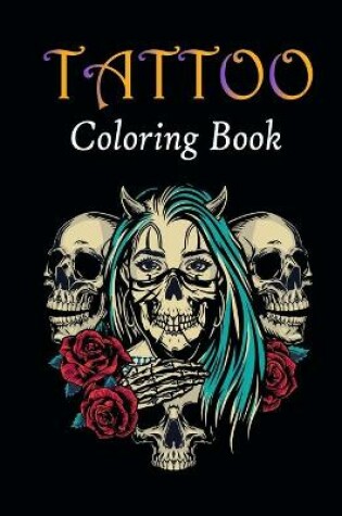 Cover of Tattoo Coloring Book