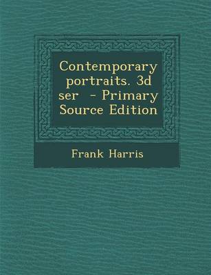 Book cover for Contemporary Portraits. 3D Ser